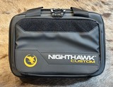 NEW NIGHTHAWK CUSTOM FIRE HAWK GOV'T 10MM 1911, IOS, BULL BARREL, STAINLESS STEEL - LAYAWAY AVAILABLE - 24 of 25