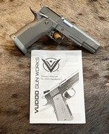 NEW VUDOO GUN WORKS PRIEST GOV'T SDC 9MM DOUBLE STACK 1911 RMR OPTIC READY - LAYAWAY AVAILABLE - 20 of 24