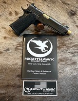 NEW NIGHTHAWK CUSTOM SHOP SPRINGFIELD GOV'T 1911 DS PRODIGY AOS 9MM HI CAP, THREADED BARREL - LAYAWAY AVAILABLE - 21 of 25