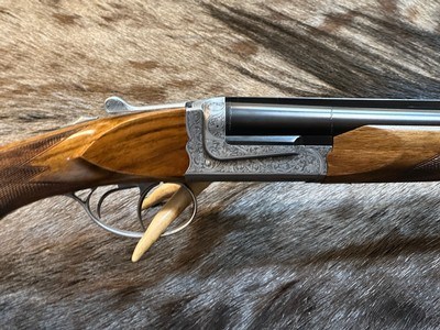 NEW CHAPUIS ARMES FRANCE ELAN CLASSIC 450/400 NITRO EXPRESS DOUBLE RIFLE, AAA WOOD ENGRAVED, COIN FINISH, EJECTORS - LAYAWAY AVAILABLE - Image 5 of 25