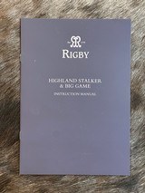 NEW JOHN RIGBY OF LONDON, HIGHLAND STALKER 275 RIGBY (7x57 Mauser), MAUSER 98 BARRELED ACTION, GRADE 5 WOOD - LAYAWAY AVAILABLE - 24 of 25