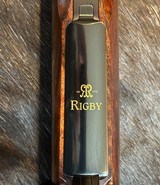 NEW JOHN RIGBY OF LONDON, HIGHLAND STALKER 275 RIGBY, MAUSER 98 BARRELED ACTION GRADE 9 WOOD, CHECKERED BOLT, GOLD DOUBLE R, RIGBY - LAYAWAY AVAILABLE - 20 of 25