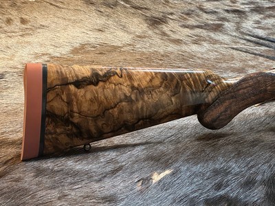 NEW JOHN RIGBY OF LONDON, HIGHLAND STALKER 308 WIN, MAUSER 98 BARRELED ACTION GRADE 9 WOOD, CHECKERED BOLT, GOLD DOUBLE R, RIGBY - LAYAWAY AVAILABLE