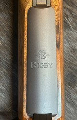 NEW JOHN RIGBY OF LONDON, HIGHLAND STALKER 308 WIN, MAUSER 98 BARRELED ACTION GRADE 6 WOOD, CHECKERED BOLT, GOLD REAR SIGHT #s - LAYAWAY AVAILABLE - 21 of 25