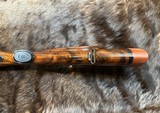 NEW JOHN RIGBY BIG GAME DSB 375 H&H, MAUSER 98, GRADE 6 WOOD, GOLD INLAY DOUBLE SQUARE BRIDGE 98 MAGNUM, CHECKERED BOLT - LAYAWAY AVAILABLE - 22 of 25
