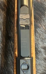 NEW JOHN RIGBY BIG GAME DSB 375 H&H, MAUSER 98, GRADE 9 WOOD, GOLD INLAY DOUBLE SQUARE BRIDGE 98 MAGNUM, CHECKERED BOLT - LAYAWAY AVAILABLE - 15 of 25