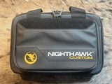 NEW NIGHTHAWK CUSTOM SHOP SPRINGFIELD GOV'T 1911 DS PRODIGY AOS 9MM HI CAP, THREADED BARREL - LAYAWAY AVAILABLE - 24 of 25