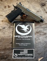 NEW NIGHTHAWK CUSTOM SHOP SPRINGFIELD GOV'T 1911 DS PRODIGY AOS 9MM HI CAP, THREADED BARREL - LAYAWAY AVAILABLE - 21 of 25