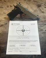 NEW NIGHTHAWK CUSTOM SHOP SPRINGFIELD GOV'T 1911 DS PRODIGY AOS 9MM HI CAP, THREADED BARREL - LAYAWAY AVAILABLE - 2 of 25