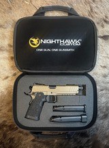 NEW NIGHTHAWK CUSTOM SHOP SPRINGFIELD GOV'T 1911 DS PRODIGY AOS 9MM HI CAP, THREADED BARREL - LAYAWAY AVAILABLE - 23 of 25