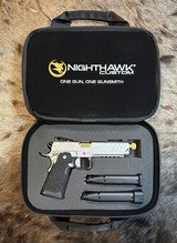 NEW NEW NIGHTHAWK CUSTOM SHOP SPRINGFIELD GOV'T 1911 DS PRODIGY AOS 9MM HI CAP, THREADED BARREL, SAND HAWK PH9119AOS - LAYAWAY AVAILABLE - 23 of 25