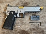 NEW NEW NIGHTHAWK CUSTOM SHOP SPRINGFIELD GOV'T 1911 DS PRODIGY AOS 9MM HI CAP, THREADED BARREL, SAND HAWK PH9119AOS - LAYAWAY AVAILABLE - 4 of 25