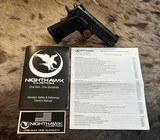 NEW NIGHTHAWK CUSTOM THUNDER RANCH COMBAT SPECIAL DOUBLE STACK COMMANDER 4.25