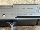 NEW NIGHTHAWK CUSTOM THUNDER RANCH COMBAT SPECIAL DOUBLE STACK COMMANDER 4.25