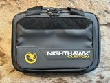 NEW NIGHTHAWK CUSTOM THUNDER RANCH COMBAT SPECIAL DOUBLE STACK COMMANDER 4.25