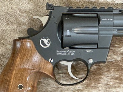 NEW NIGHTHAWK CUSTOM KORTH HUNTER 6-SHOT 44 REMINGTON MAGNUM 7.5