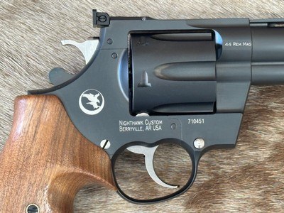 NEW NIGHTHAWK CUSTOM KORTH MONGOOSE 44 REMINGTON MAGNUM 4