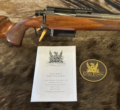 NEW COOPER NIGHTHAWK CUSTOM MONTANA HERITAGE 6.5 CREEDMOOR 22