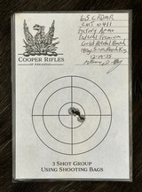 NEW COOPER NIGHTHAWK CUSTOM MONTANA HERITAGE 6.5 CREEDMOOR 22