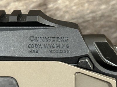 NEW GUNWERKS ENDEX FOLDING CHASSIS NX2 6.5 PRC 22