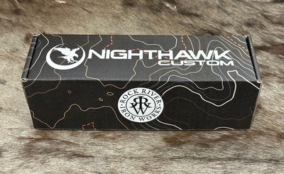 NEW NEW NIGHTHAWK CUSTOM ROCK RIVER IRON WORKS JOURNEYMAN LIMITED EDITION KNIFE - Image 14 of 15
