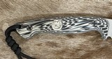 NEW NEW NIGHTHAWK CUSTOM ROCK RIVER IRON WORKS JOURNEYMAN LIMITED EDITION KNIFE - Image 5 of 15