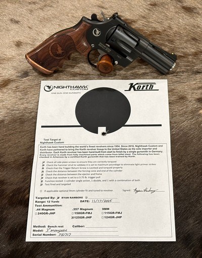 NEW KORTH MONGOOSE 6-SHOT 357 MAG 3