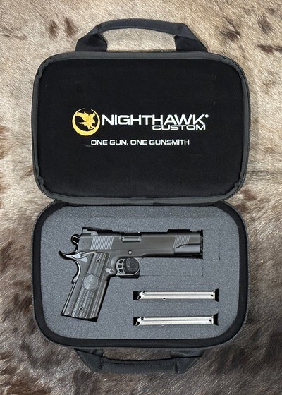 NEW NIGHTHAWK CUSTOM GRP GOV'T 1911 9MM W/ IOS AND MANY UPGRADES - LAYAWAY AVAILABLE - Image 23 of 25