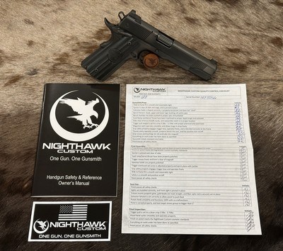 NEW NIGHTHAWK CUSTOM GRP GOV'T 1911 9MM W/ IOS AND MANY UPGRADES - LAYAWAY AVAILABLE - Image 20 of 25