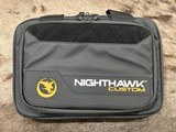 NEW NIGHTHAWK CUSTOM ENVOY AMBASSADOR SERIES GOV'T 1911 9MM LUGER SINGLE STACKW/ UPGRADES - LAYAWAY AVAILABLE - Image 24 of 25