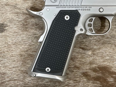 NEW NIGHTHAWK CUSTOM ENVOY AMBASSADOR SERIES GOV'T 1911 9MM LUGER SINGLE STACKW/ UPGRADES - LAYAWAY AVAILABLE - Image 5 of 25
