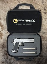 NEW NIGHTHAWK CUSTOM ENVOY AMBASSADOR SERIES GOV'T 1911 9MM LUGER SINGLE STACKW/ UPGRADES - LAYAWAY AVAILABLE - Image 23 of 25