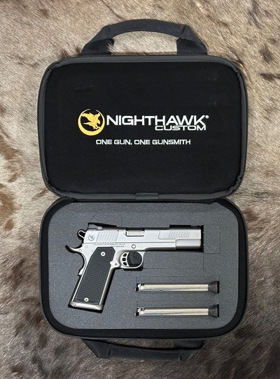 NEW NIGHTHAWK CUSTOM ENVOY AMBASSADOR SERIES GOV'T 1911 9MM LUGER SINGLE STACKW/ UPGRADES - LAYAWAY AVAILABLE - Image 23 of 25