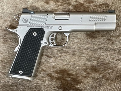 NEW NIGHTHAWK CUSTOM ENVOY AMBASSADOR SERIES GOV'T 1911 9MM LUGER SINGLE STACKW/ UPGRADES - LAYAWAY AVAILABLE - Image 1 of 25