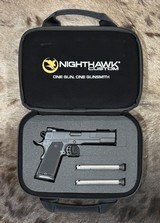 NEW NIGHTHAWK CUSTOM ENVOY AMBASSADOR SERIES GOV'T 1911 9MM LUGER SINGLE STACK - LAYAWAY AVAILABLE - Image 23 of 25