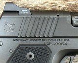 NEW NIGHTHAWK CUSTOM ENVOY AMBASSADOR SERIES GOV'T 1911 9MM LUGER SINGLE STACK - LAYAWAY AVAILABLE - Image 8 of 25