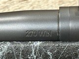 NEW NIGHTHAWK CUSTOM COOPER M52 EXCALIBUR 270 WINCHESTER 24