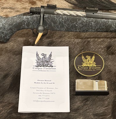 NEW NIGHTHAWK CUSTOM COOPER M52 EXCALIBUR 270 WINCHESTER 24