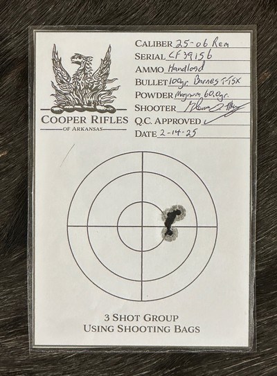 NEW NIGHTHAWK CUSTOM COOPER M52 EXCALIBUR 25-06 REMINGTON 24