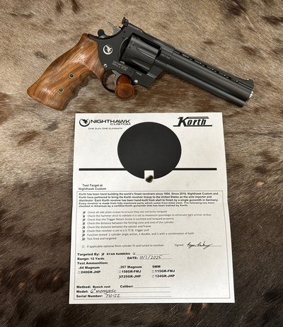 NEW KORTH MONGOOSE 8-SHOT 357 MAG 6