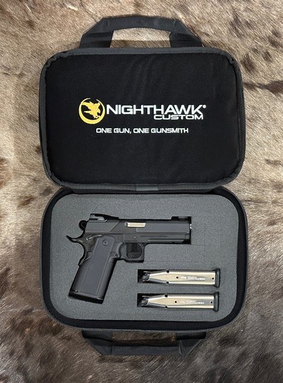 NEW NIGHTHAWK CUSTOM DOUBLE AGENT DOUBLE STACK 4.25