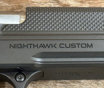 NEW NIGHTHAWK CUSTOM DOUBLE AGENT DOUBLE STACK 4.25