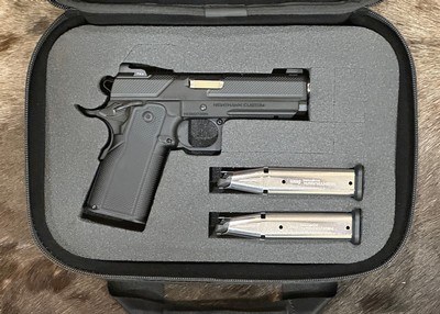 NEW NIGHTHAWK CUSTOM DOUBLE AGENT DOUBLE STACK 4.25