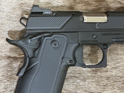 NEW NIGHTHAWK CUSTOM DOUBLE AGENT DOUBLE STACK 4.25