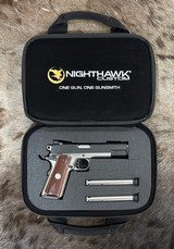 NEW NIGHTHAWK CUSTOM GRP GOV'T 45 ACP W/ MANY UPGRADES - LAYAWAY AVAILABLE - 23 of 25