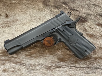 NEW NIGHTHAWK CUSTOM GRP GOV'T 1911 9MM, BATTLE-WORN STEEL FINISH - LAYAWAY AVAILABLE - Image 9 of 25