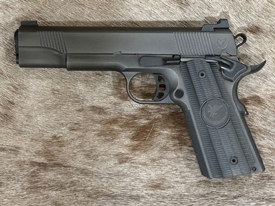NEW NIGHTHAWK CUSTOM GRP GOV'T 1911 9MM, BATTLE-WORN STEEL FINISH - LAYAWAY AVAILABLE - Image 10 of 25