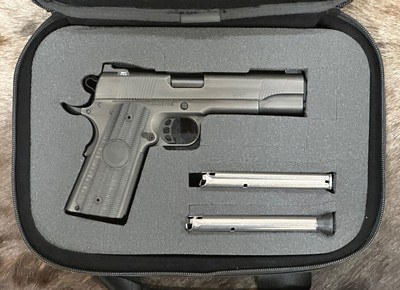 NEW NIGHTHAWK CUSTOM GRP GOV'T 1911 9MM, BATTLE-WORN STEEL FINISH - LAYAWAY AVAILABLE - Image 22 of 25