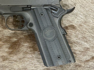 NEW NIGHTHAWK CUSTOM GRP GOV'T 1911 9MM, BATTLE-WORN STEEL FINISH - LAYAWAY AVAILABLE - Image 11 of 25