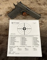 NEW NIGHTHAWK CUSTOM GRP GOV'T 1911 9MM, BATTLE-WORN STEEL FINISH - LAYAWAY AVAILABLE - Image 2 of 25